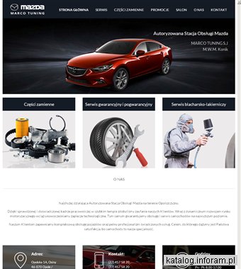 Autoryzowana Stacja Obsługi - Serwis Mazdy Opole