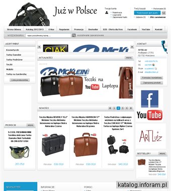 Torby męskie, damskie podróżne