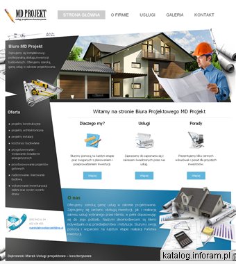 USŁUGI PROJEKTOWO-KOSZTORYSOWE OLSZTYN projekty konstrukcyjne Olsztyn