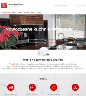 Meble biurowe na zamówienie w Krakowie