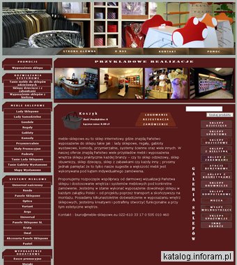 Meble-Sklepowe.eu - projektowanie i wykonawstwo wnętrz sklepów każdej branży