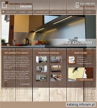 Pracownia Stolarska meble biurowe Warszawa