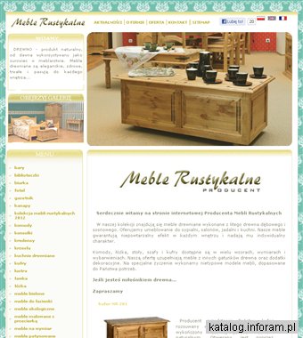 Meble Rustykalne Producent Kraków