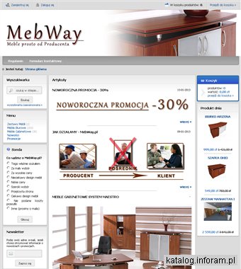 Producent mebli biurowych i gabinetowych