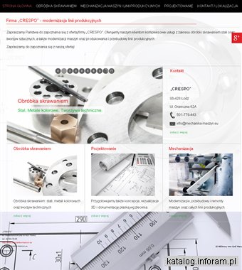 CRESPO mechanizacja linii produkcyjnych