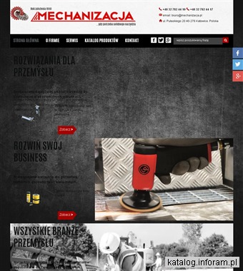 MECHANIZACJA Piły taśmowe hydrauliczne