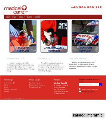 Medicalcare24: transport medyczny