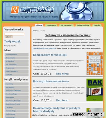 Medycyna-ksiazki.pl Księgarnia medyczna
