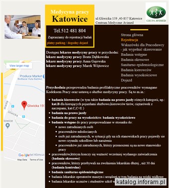 Medycyna pracy Katowice