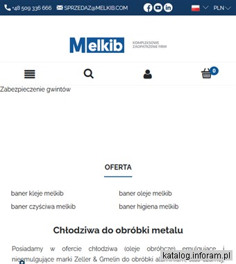 Zaopatrzenie przemysłu - melkib.pl