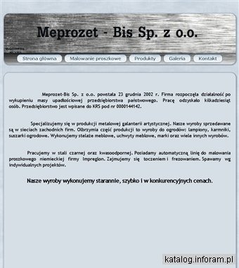 Meprozet - Bis Sp. z o.o. Orzysz