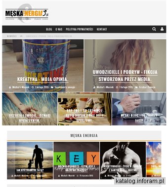 Męska energia - męski blog
