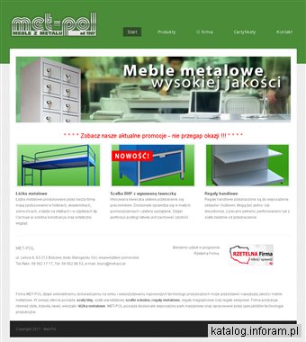 Regały metalowe