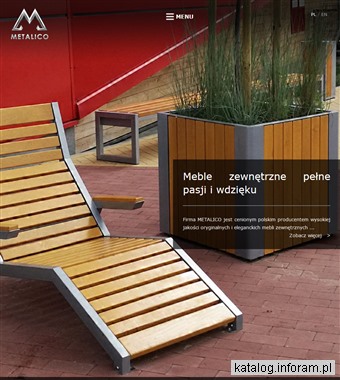 Ekskluzywne meble ogrodowe - metalico.pl