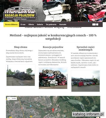 METLAND auto szrot Olecko