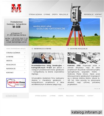 M-GEO mapy geodezyjne