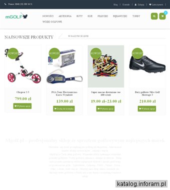 Mgolf.pl - sklep dla golfistów