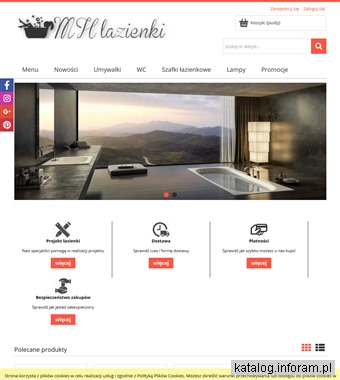 Meble łazienkowe - mhlazienki.pl