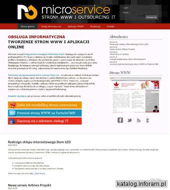 Oprogramowanie online i strony internetowe