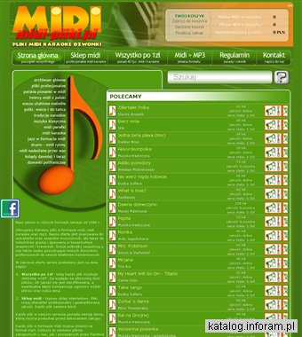 Podkłady muzyczne w formacie midi