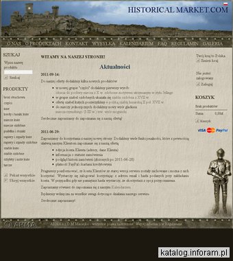 HistoricalMarket.com - Touch The History!