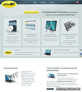 Mikrobit.pl - kompleksowe rozwiązania IT
