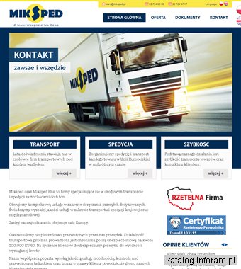 Bezpieczny przewoźnik Miksped