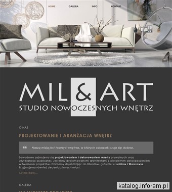 Projektowanie Wnętrz Lublin - Miliart Studio