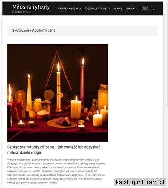 Rytuały miłosne - milosne-rytualy.pl