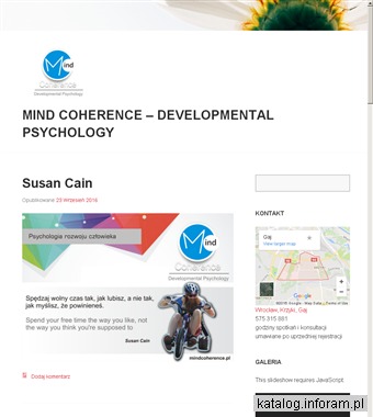 Wrocław Poradnia - Mind Coherence - psycholog, terapeuta