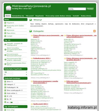 MistrzowiePozycjonowania.pl - Katalog Firm