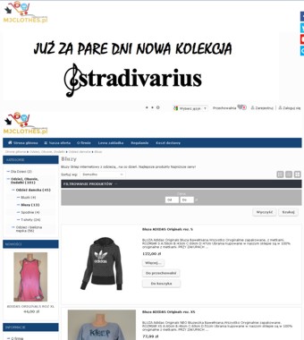 MJclothes Oryginalne ubrania damskie i męskie