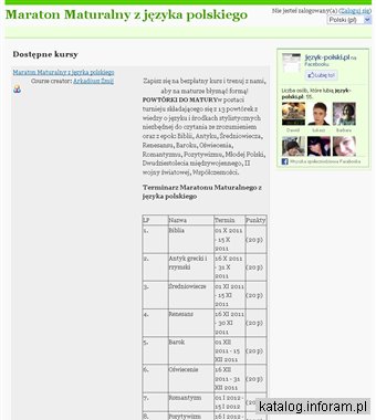 Maraton maturalny z języka polskiego