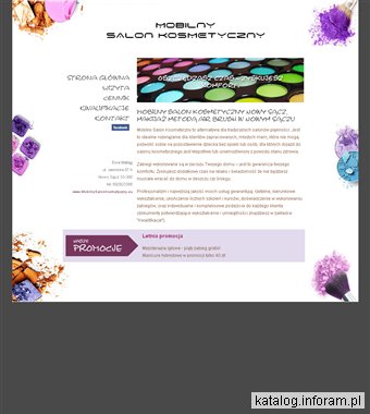 Mobilny Salon Kosmetyczny - kosmetyczka w Twoim domu