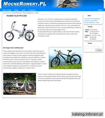 MocneRowery.pl - Rowery elektryczne - Kraków