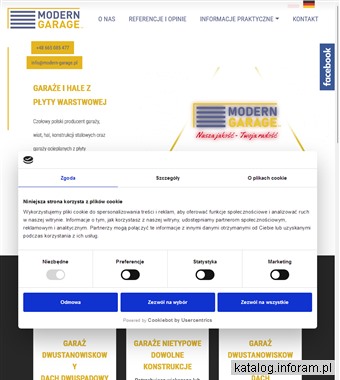 Garaże z blachy drewnopodobnej małopolska - modern-garage.pl