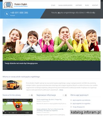 Język angielski dla dzieci w ModernEnglish
