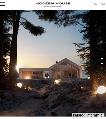 Projekty domów gotowych - MODERN HOUSE