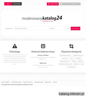 Moderowany katalog stron