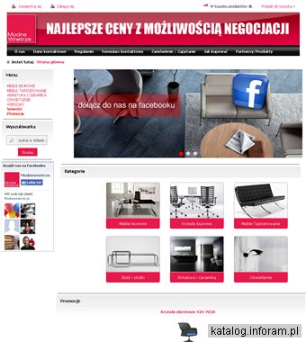 ModneWnetrze.pl Meble Biurowe, fotele obrotowe, Design