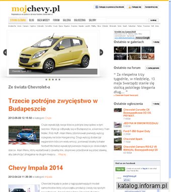 Strona fanów chevrolet-a