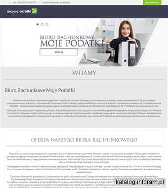 www.moje-podatki.pl Biuro rachunkowe