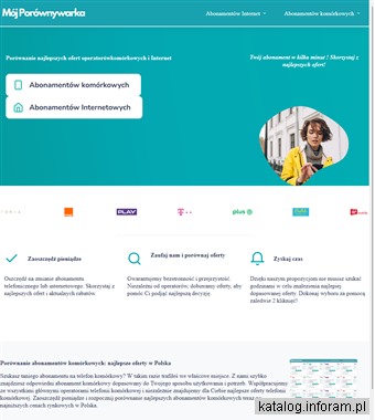 Porównywarka ofert telefonicznych- mojporownywarka.pl