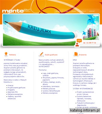 MONTERY AD JAROSŁAW SZKUTAK reklama Sosnowiec