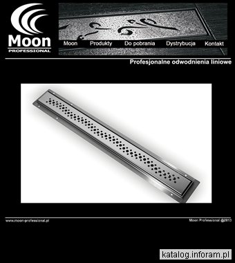 Odwodnienia liniowe Moon Professional