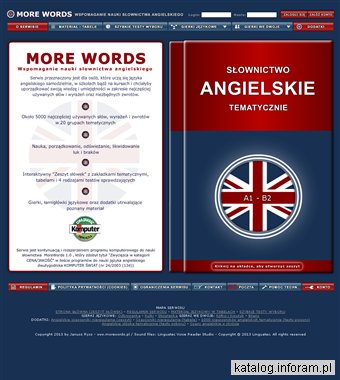 Angielski - MoreWords - słówka, wyrażenia, zwroty