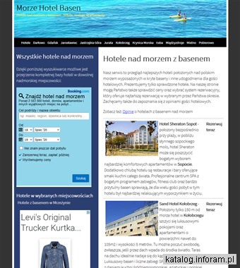 Hotele nad morzem z basenem