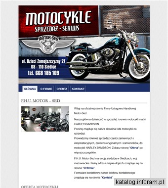 Motor-Sed - import i sprzedaż motocykli