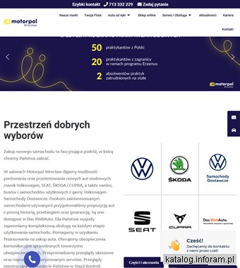 Autoryzowany salon Skoda Wrocław - motorpolwroclaw.pl