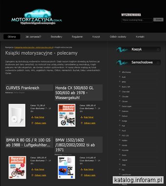 Motoryzacyjna.com.pl Książki motoryzacyjne